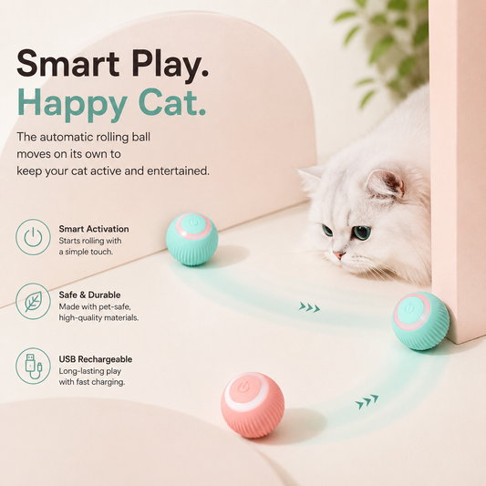 Pawprints Interactive Ball
