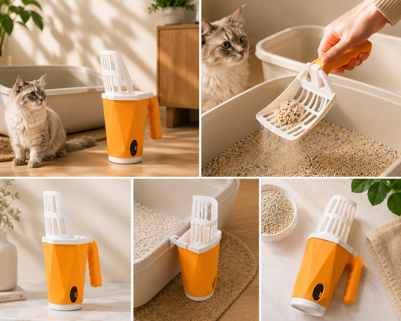 Pawprints Litter Box Scoop