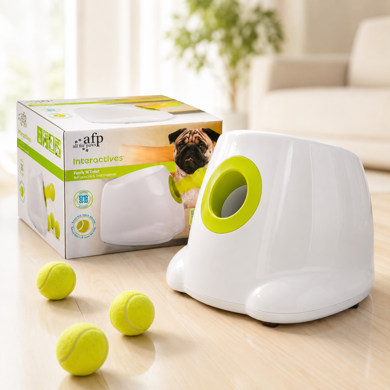 Pawprints Ball Launcher