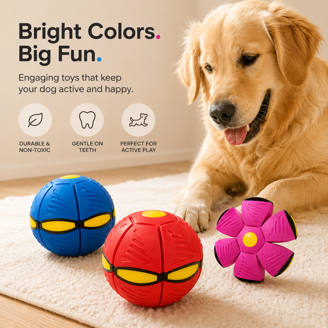 Pawprints Dog Frisbee