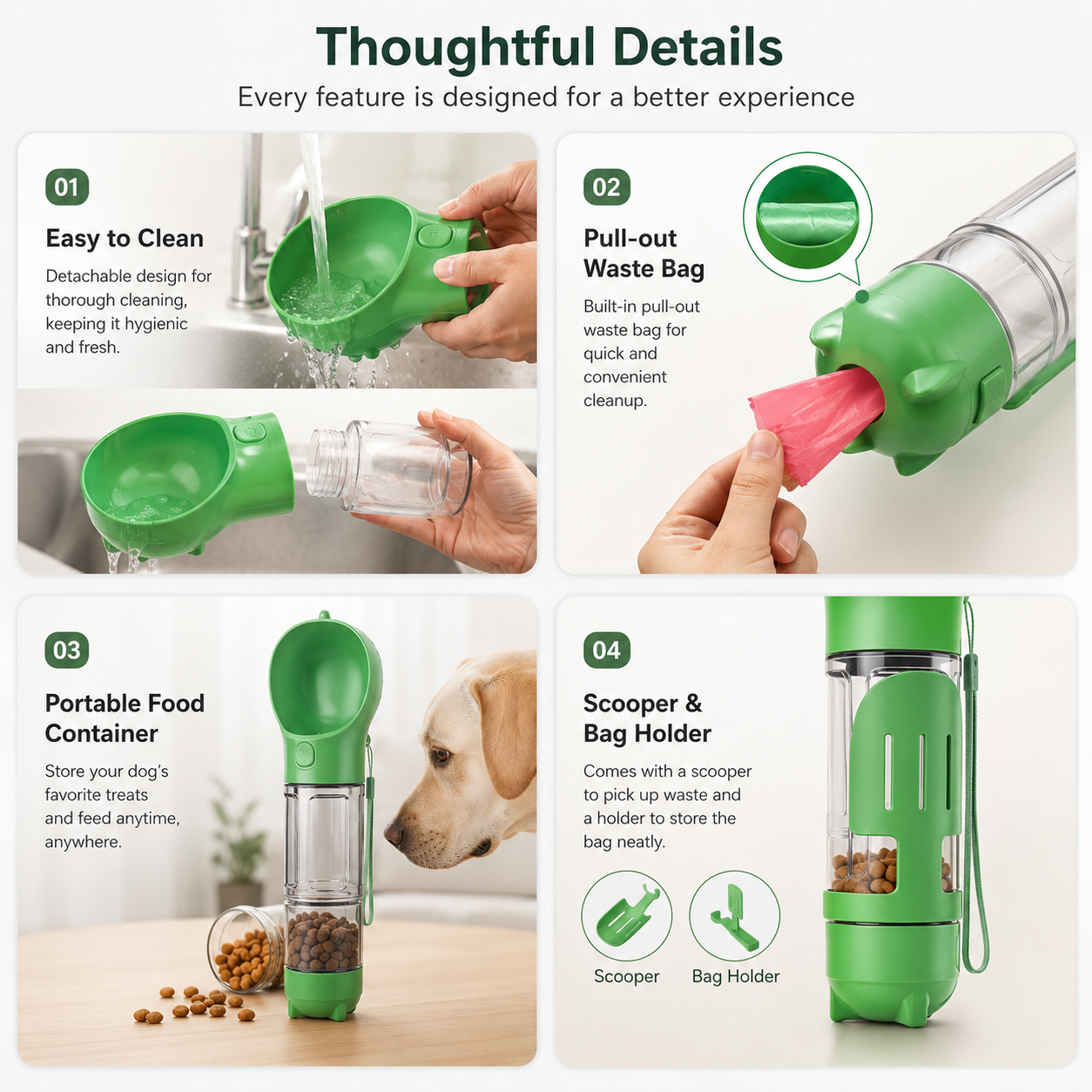 Pawprints™  Dog Bottle